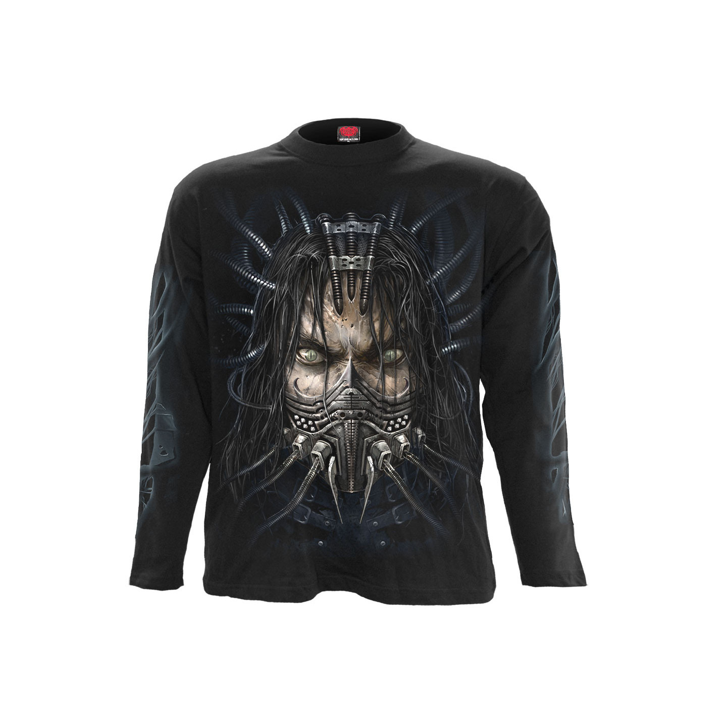 Enforcer - T-shirt homme cyborg gothique - Manches longues