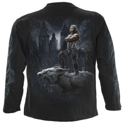 Enforcer - T-shirt homme cyborg gothique - Manches longues