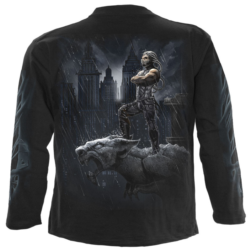 Enforcer - T-shirt homme cyborg gothique - Manches longues
