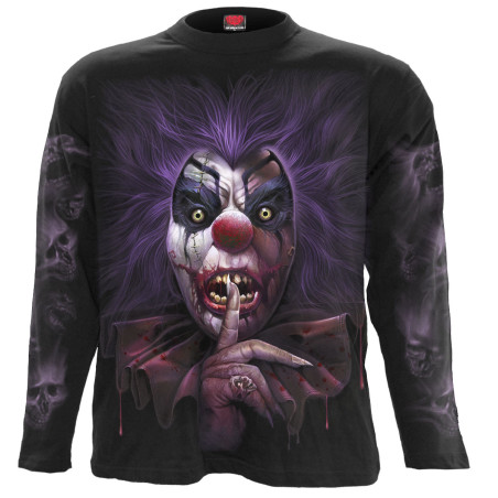 Madcap clown - T-shirt dark fantasy - Homme - Manches longues