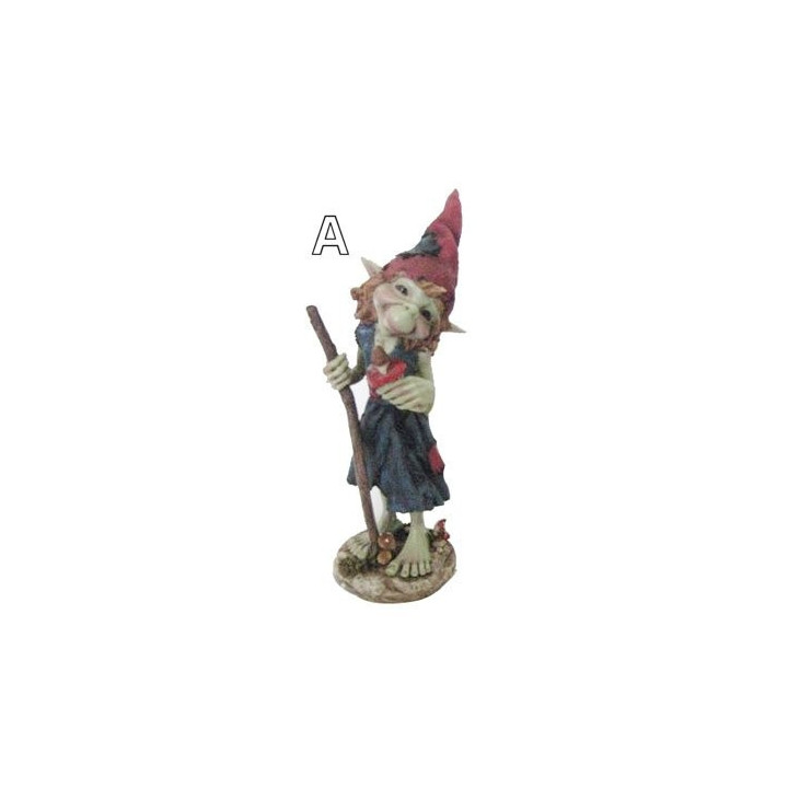 Grand Pixies elfes debout - Figurine - 33 cm