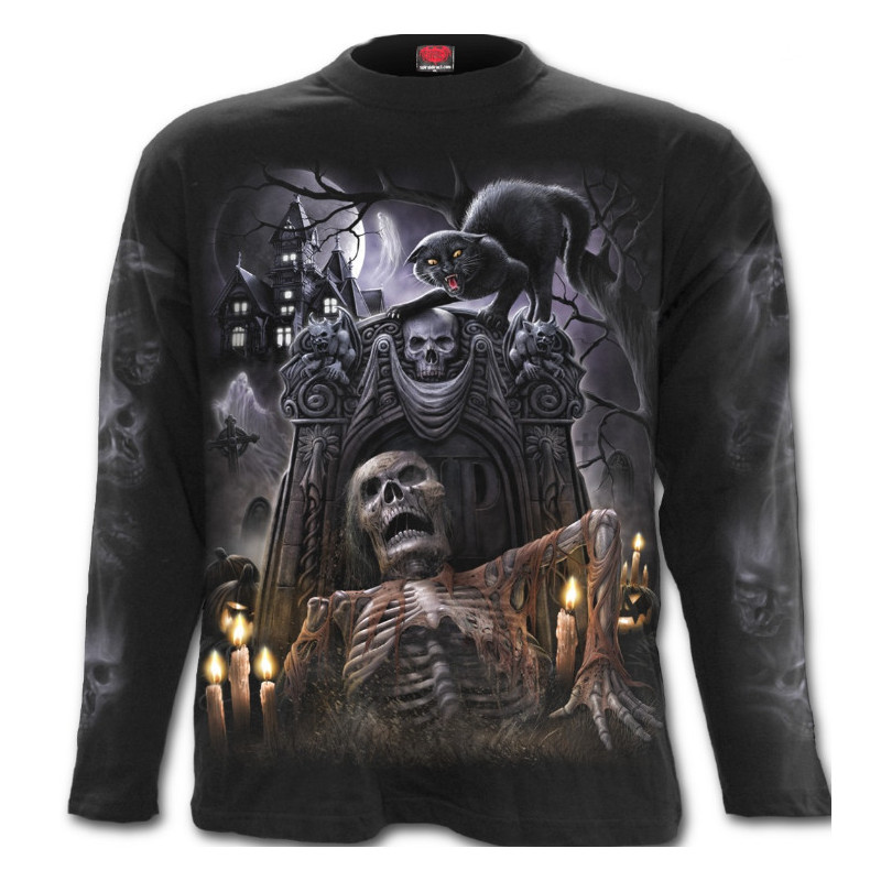 Living dead - T-shirt dark fantasy - Homme - Manches longues