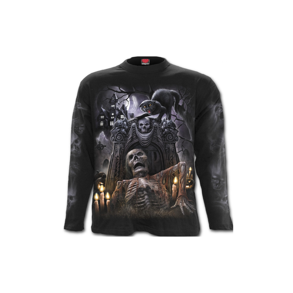 Living dead - T-shirt dark fantasy - Homme - Manches longues