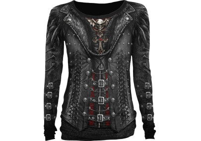 Gothess wrap - T-shirt femme steampunk - Spiral