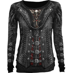 Gothess wrap - T-shirt femme steampunk - Spiral