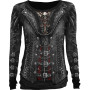 Gothess wrap - T-shirt femme steampunk - Spiral