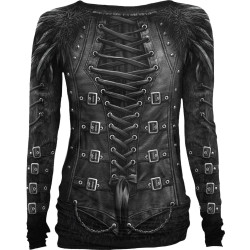 Gothess wrap - T-shirt femme steampunk - Spiral