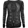 Gothess wrap - T-shirt femme steampunk - Spiral