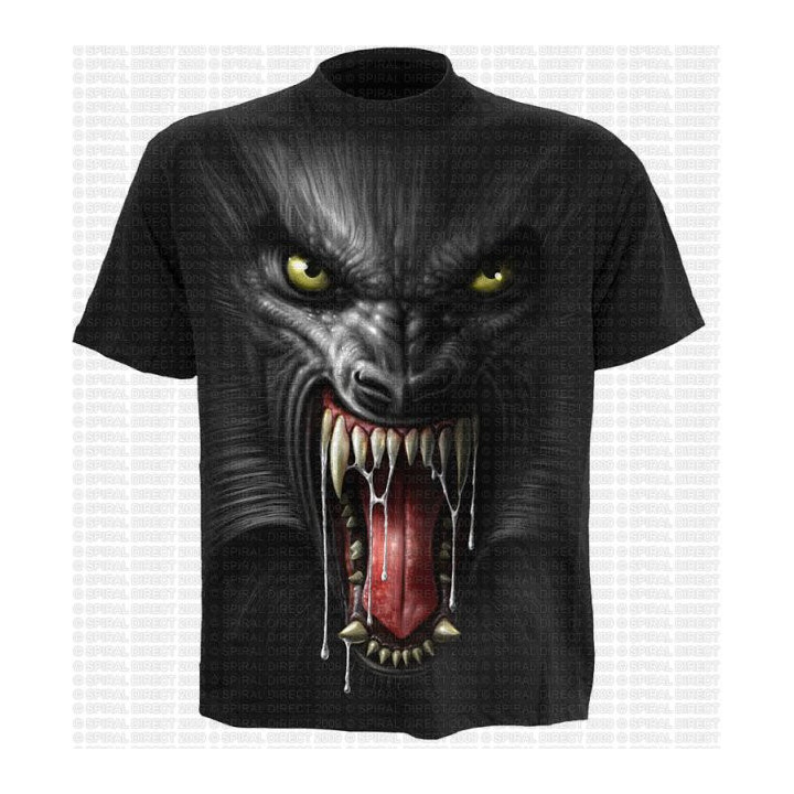 Lycan tribe - T-shirt - Motif Loup garou - Homme