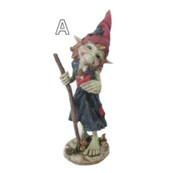 Grand Pixies elfes debout - Figurine - 33 cm