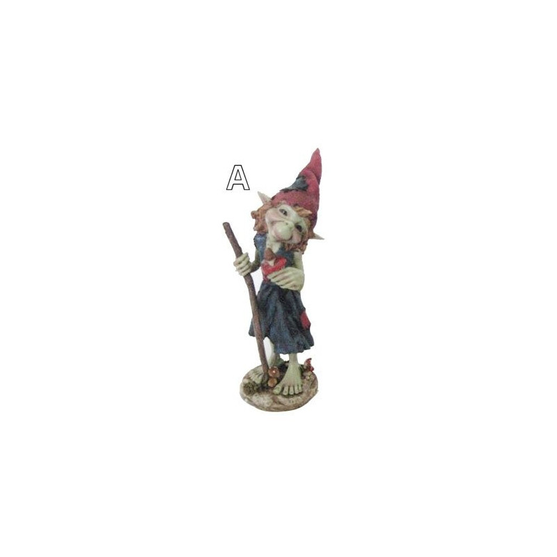 Grand Pixies elfes debout - Figurine - 33 cm