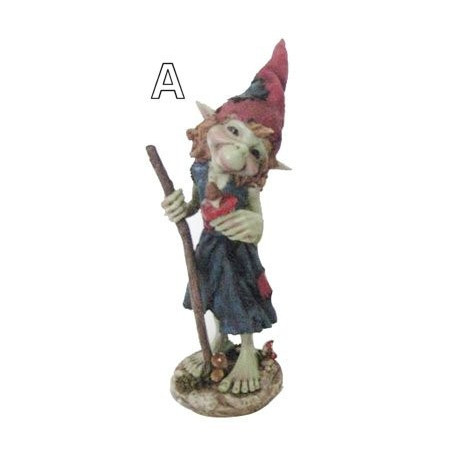 Grand Pixies elfes debout - Figurine - 33 cm