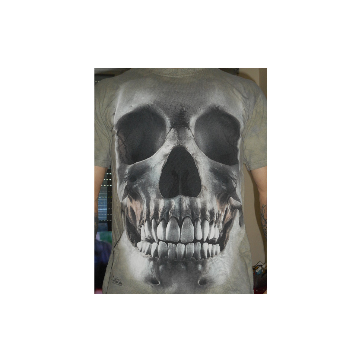Big face skull - Tee-shirt crâne - The Mountain