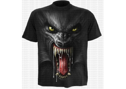 Lycan tribe - T-shirt - Motif Loup garou - Homme - Manches courtes