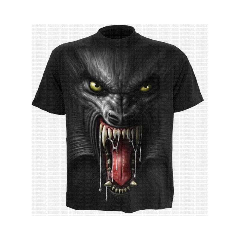 Lycan tribe - T-shirt - Motif Loup garou - Homme - Manches courtes