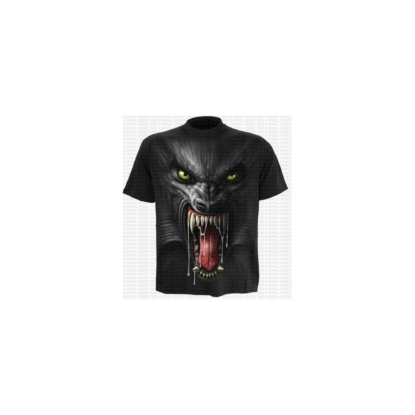 Lycan tribe - T-shirt - Motif Loup garou - Homme - Manches courtes