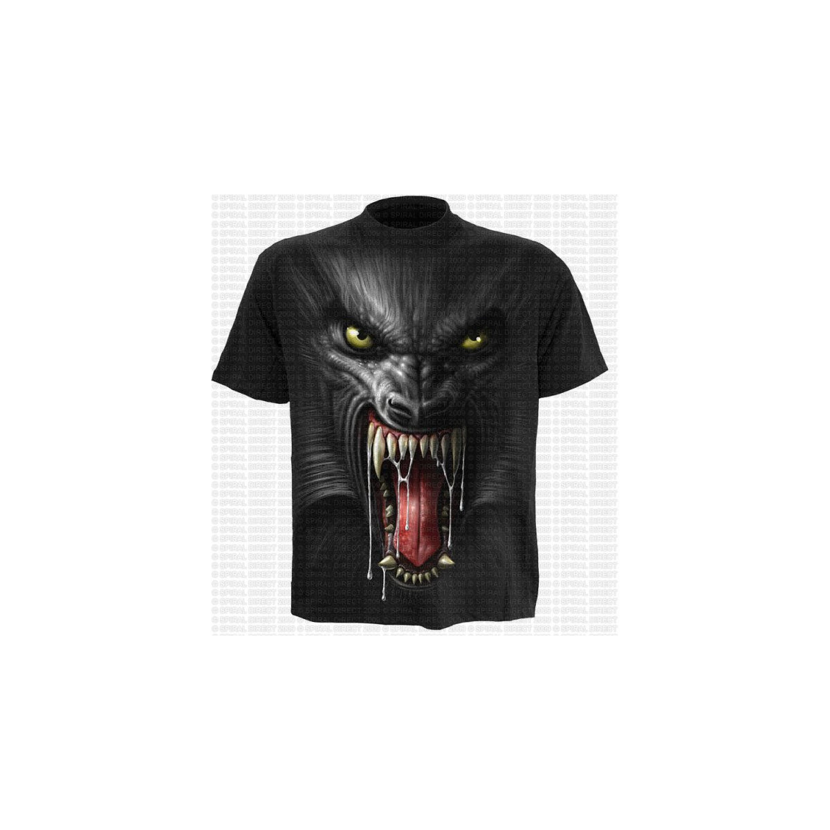 Lycan tribe - T-shirt - Motif Loup garou - Homme - Manches courtes