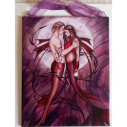Couple sirènes - Déco murale - Fantasy