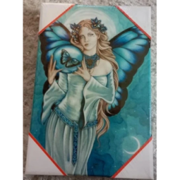 Fée bleue - Cadre déco - Jessica Galbreth