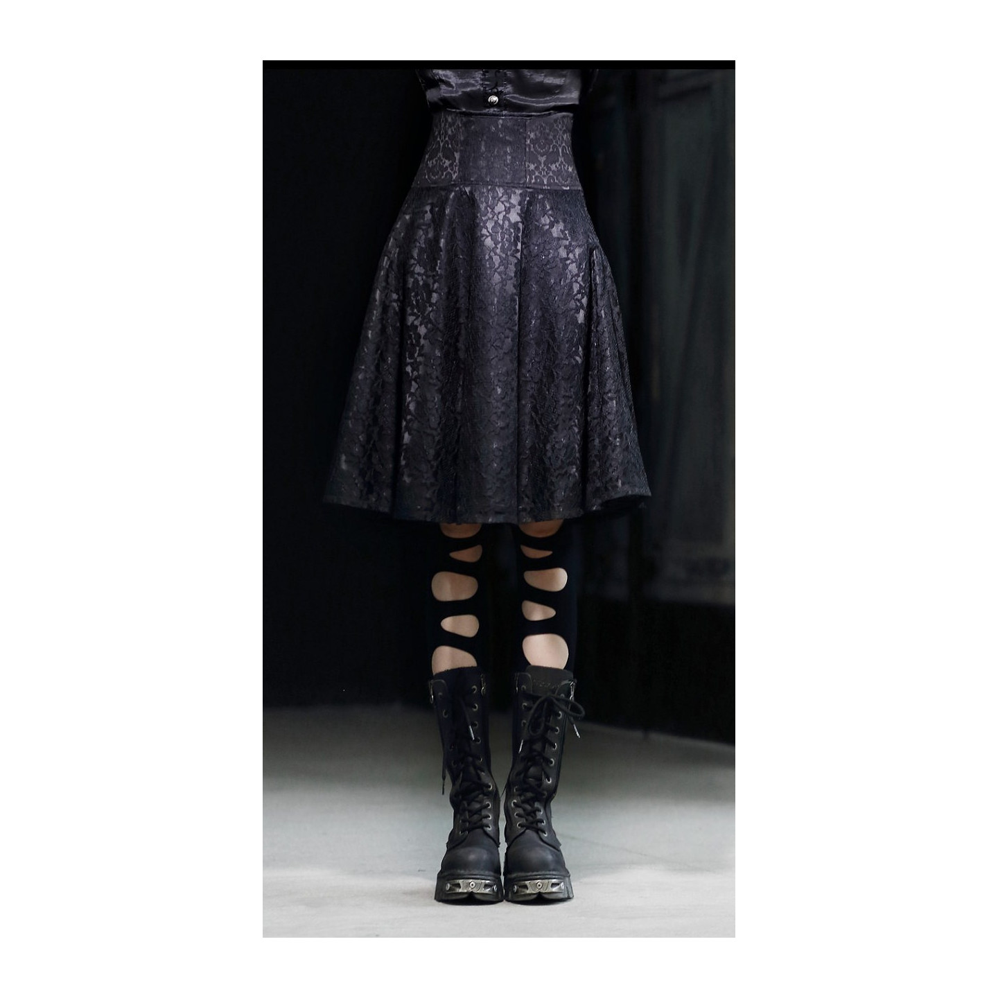 Jupe gothique - Pentagramme