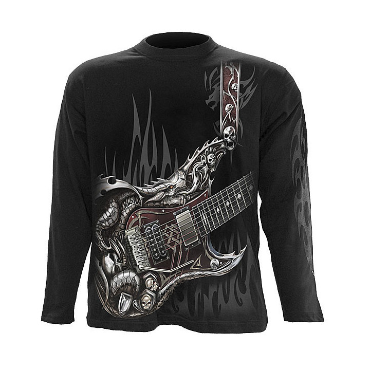 Air guitar - T-shirt homme rock - Manches longues