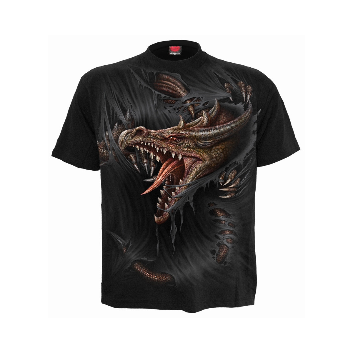 Breaking out - Tee-shirt enfant - Dragon - Manches courtes - Spiral