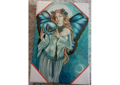 Fée bleue - Cadre déco - Jessica Galbreth - 20x30 - Fantasy - Fairy