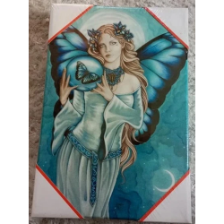 Fée bleue - Cadre déco - Jessica Galbreth - 20x30 - Fantasy - Fairy