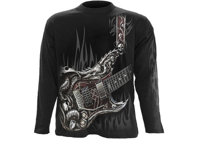 Air guitar - T-shirt homme rock - Manches longues