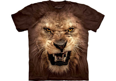 Lion roaring - Tee-shirt lion - The Mountain - Homme