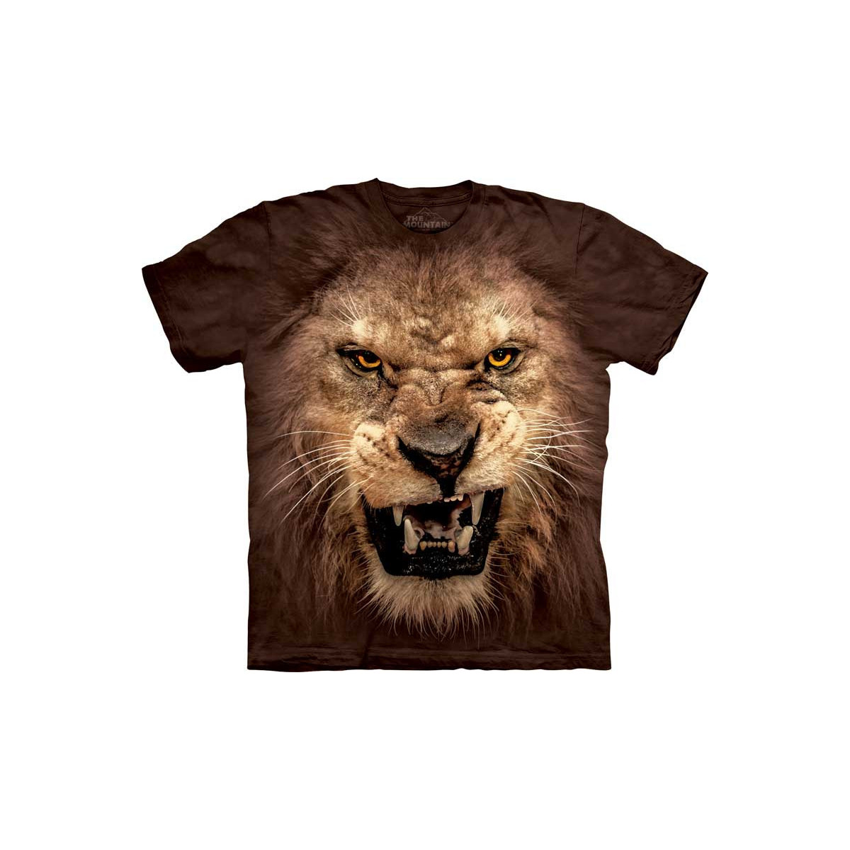 Lion roaring - Tee-shirt lion - The Mountain - Homme