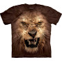 Lion roaring - Tee-shirt lion - The Mountain - Homme