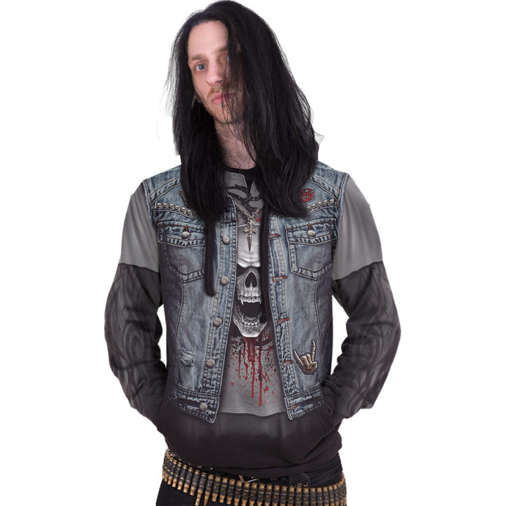 Trash metal rock - Sweat shirt - Homme