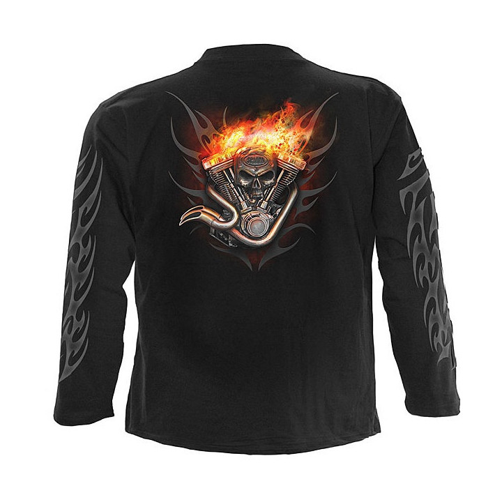 Wheels of fire - T-shirt manches longues - Homme