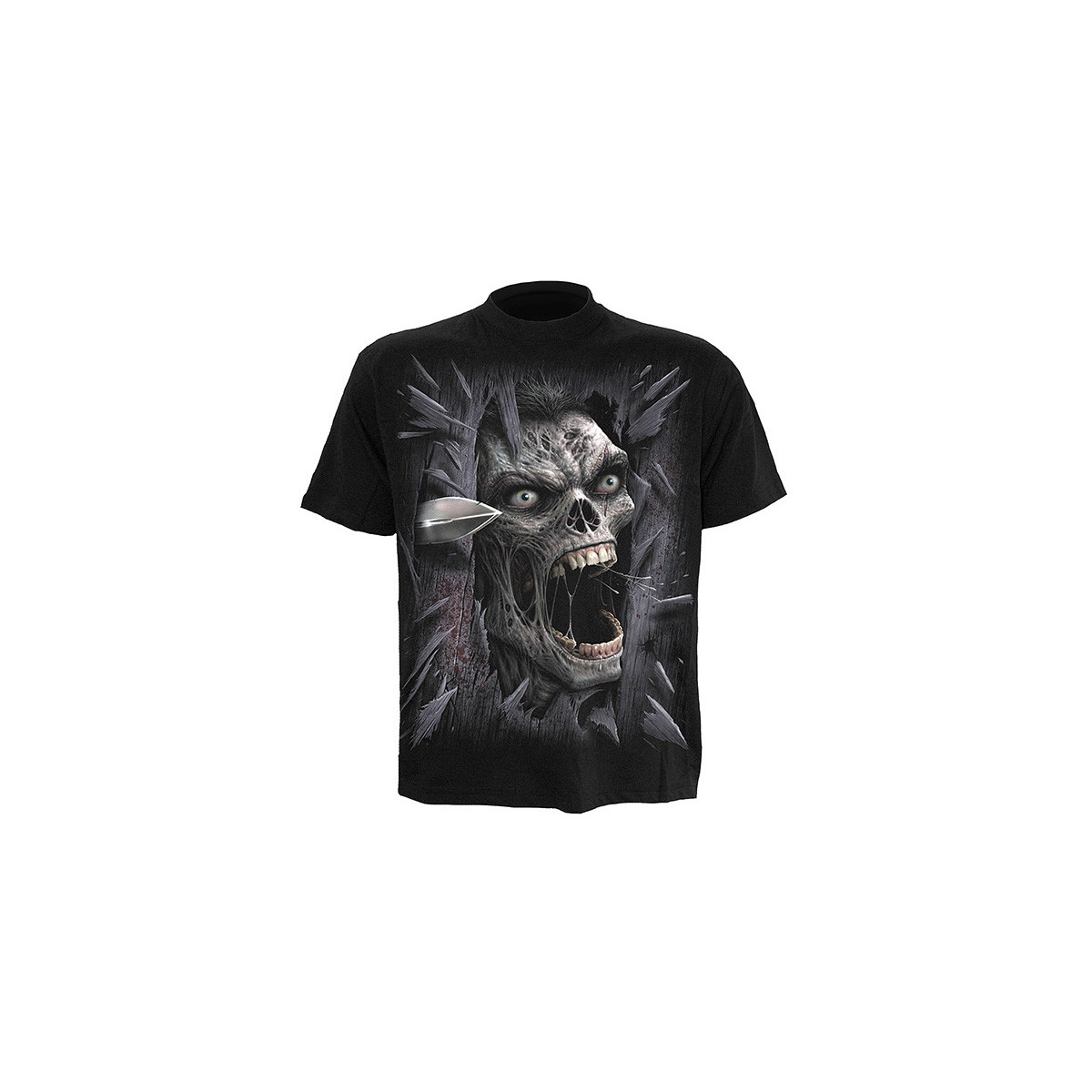 Heres zombie - T-shirt homme - Manches courtes - Spiral