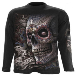 El muerto - Tee-shirt homme skull - Manches longues