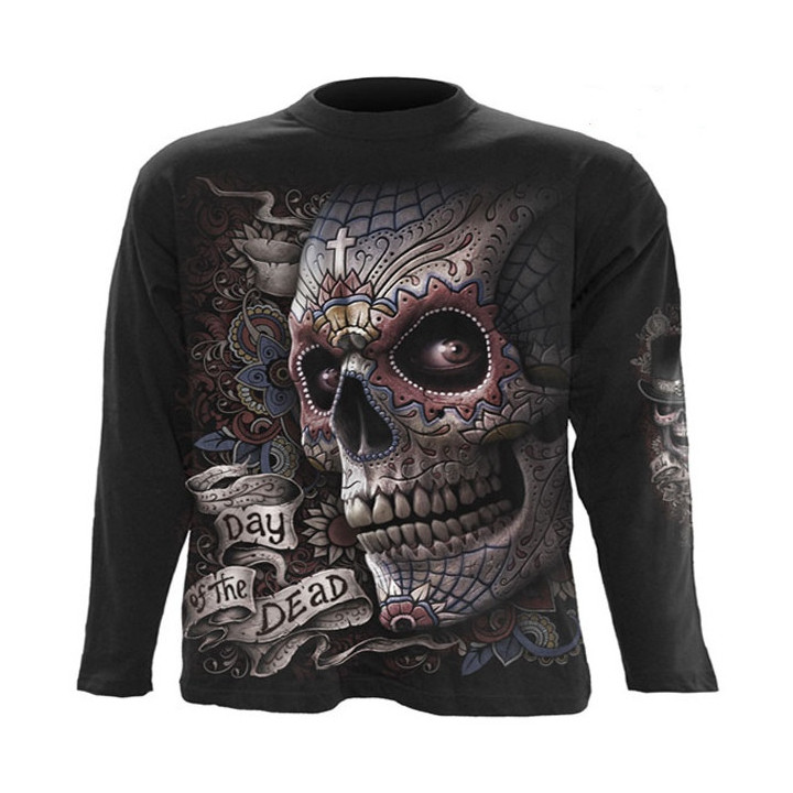 El muerto - Tee-shirt homme skull - Manches longues