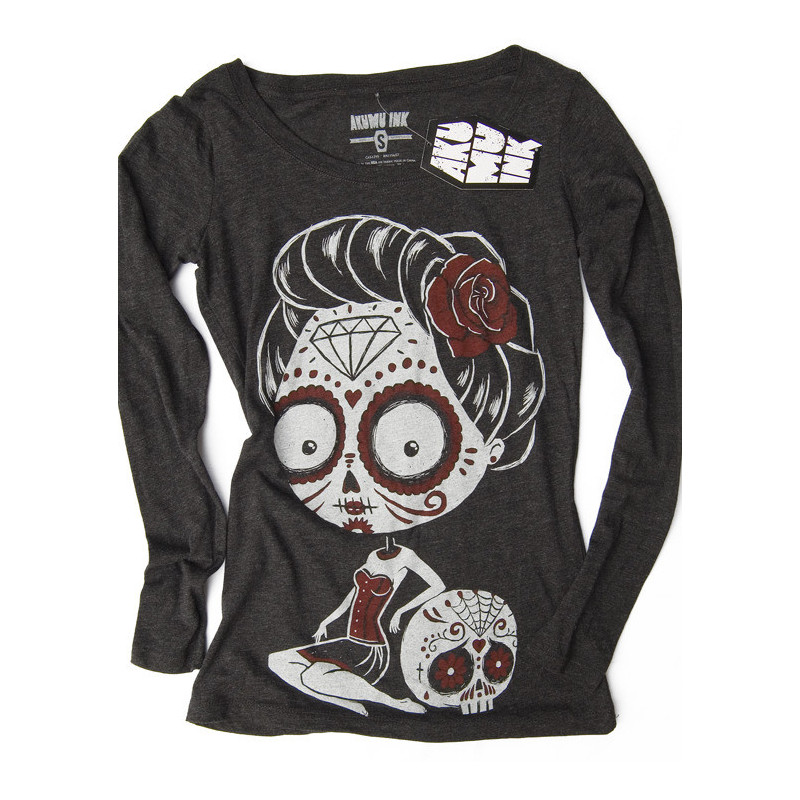 La Cavelera - T-shirt femme gothic manches longues - Akumu Ink - Boutique