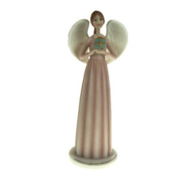 Angel with gift - Figurine ange - Décoration