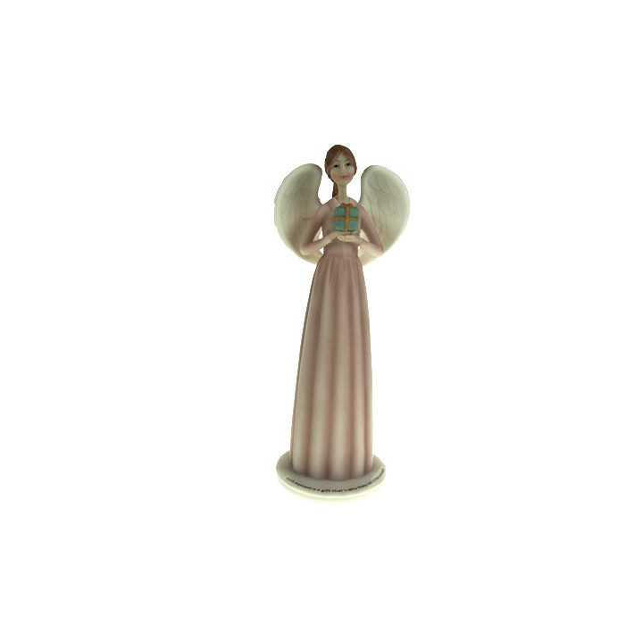 Angel with gift - Figurine ange - Décoration