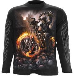 Wheels of fire - T-shirt manches longues - Homme