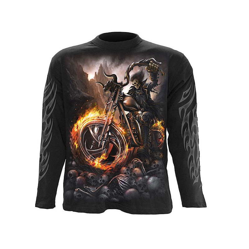 Wheels of fire - T-shirt manches longues - Homme
