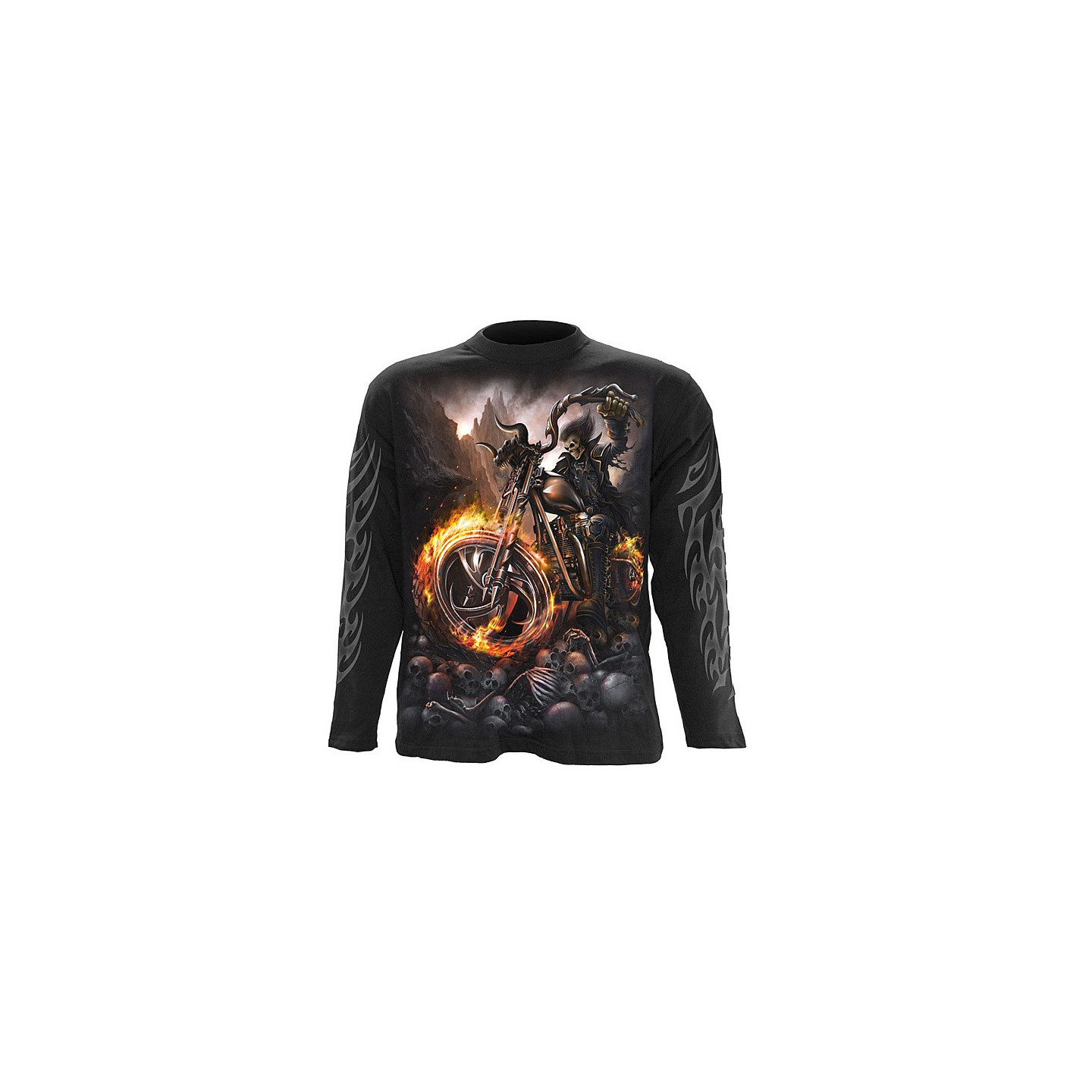 Wheels of fire - T-shirt manches longues - Homme
