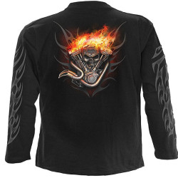 Wheels of fire - T-shirt manches longues - Homme