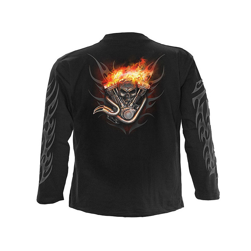 Wheels of fire - T-shirt manches longues - Homme