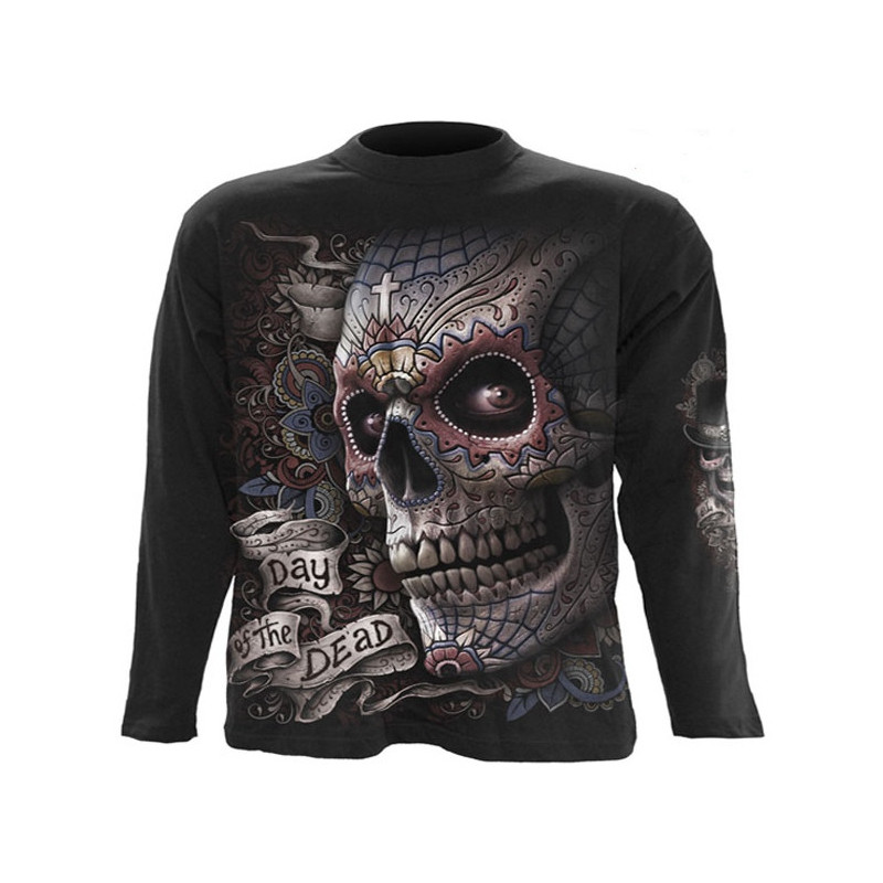 El muerto - Tee-shirt homme skull - Manches longues