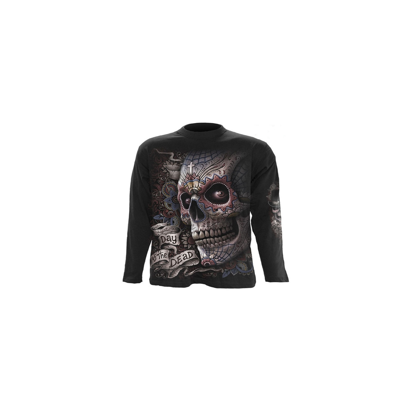 El muerto - Tee-shirt homme skull - Manches longues