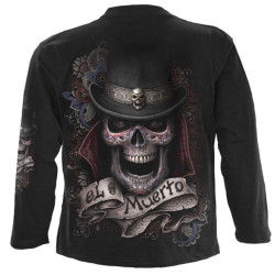 El muerto - Tee-shirt homme skull - Manches longues