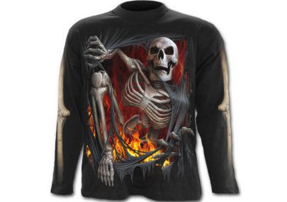 Death re-ripped - Tee-shirt homme - Dark fantasy - Manches longues