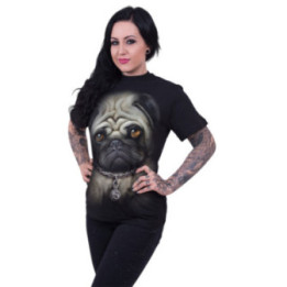 Pug life - T-shirt homme - Chien piercing